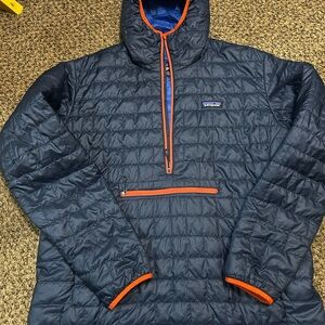 Patagonia Nano Puff Bivy Pullover Hoodie Jacket Size XL